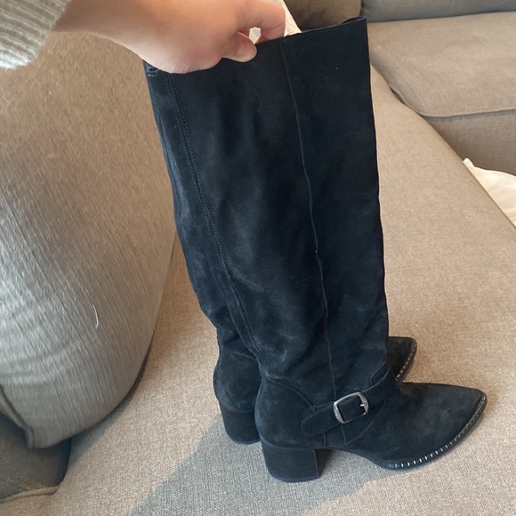 Free People black suede boots - Picture 2 of 7